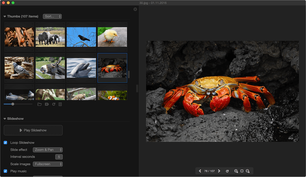 mac style photo viewer for windows